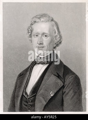 Le Verrier Astronomer Stock Photo