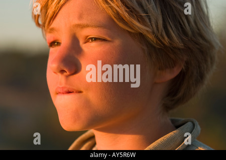 Blond boy Stock Photo