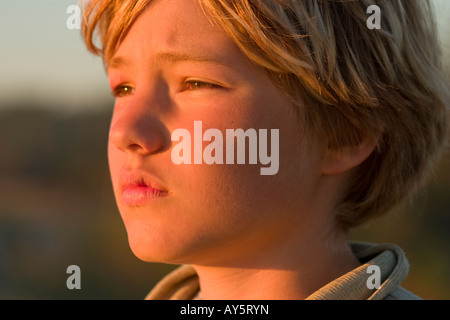 Blond boy Stock Photo