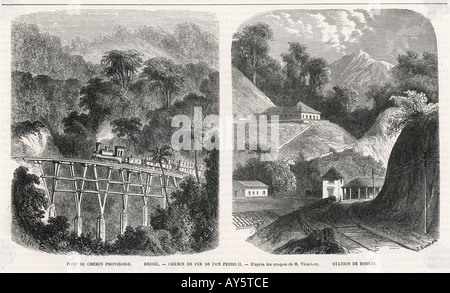 Railways In Brazil Stock Photo Alamy