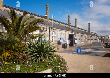 Penzance railway station, Cornwall UK. Stock Photo