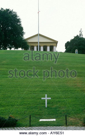 arlington kennedy cemetery grave robert washington dc usa alamy