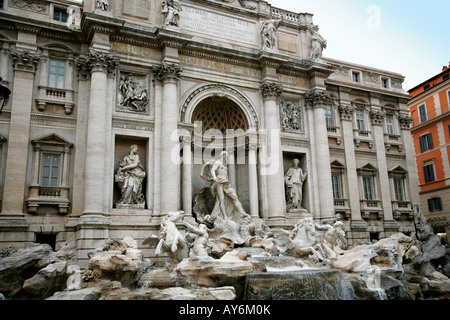 Fontana di Trevi in Rome Stock Photo