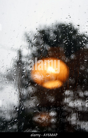Photography Raining Reflection Window light fitting reflection on rainy window Stock Photo - Alamy