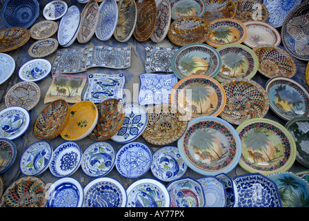 Traditional pottery Tunisia Stock Photo