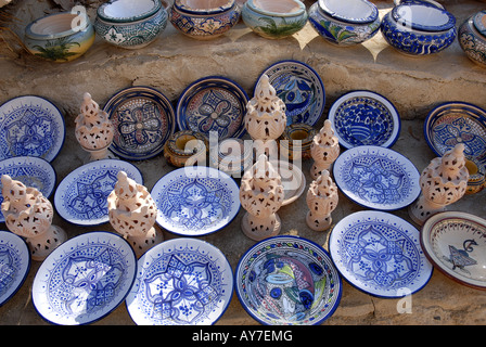 Traditional pottery Tunisia Stock Photo