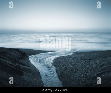 Hawke Bay at Sunrise North Island New Zealand Stock Photo