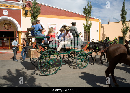 Men in Traditional Hats Spanish Horseman Fuengirola Feria Costa