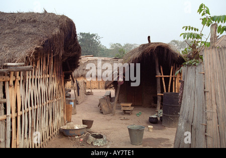 All quiet in the village Stock Photo