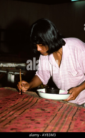 Indonesia Java Surakarta crafts Batik  Keris  Factory batik  