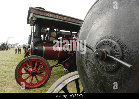 Charles Burrell Traction engines at Weeting Steam Rally Norfolk UK Stock Photo