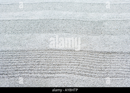 Pattern in sand, close-up Stock Photo