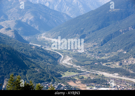 E70 A32 autostrada near Susa Piemonte Italy Stock Photo Alamy