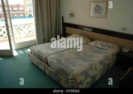 Room in El Hana Residence Hotel in Sousse City, Tunisia Stock Photo