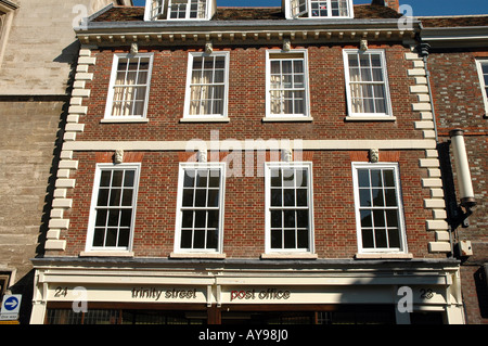 Post office on Trinity Street in Cambridge Stock Photo