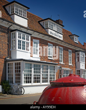 Ye Olde White Harte Hotel The Quay Burnham on Crouch in Essex Stock Photo