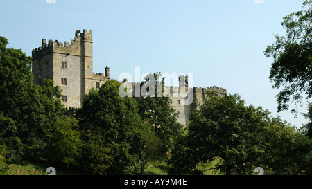 Haddon Hall, the home of Lord Edward Manners Bakewell Derbyshire Stock Photo