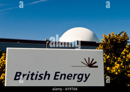 British Energy's Sizewell B Nuclear Power Station Stock Photo