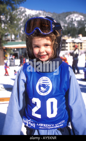 SQUAW VALLEY OLYMPIC VALLEY TAHOE CITY CALIFORNIA USA AMERICA UNITED STATES Stock Photo