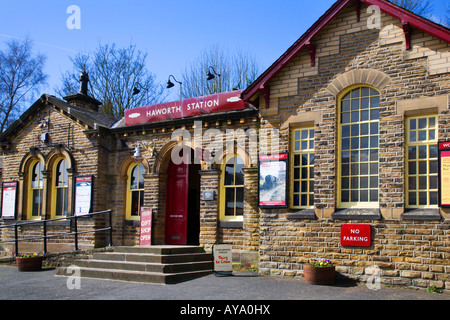 Haworth Railway Station Haworth West Yorkshire England Stock Photo