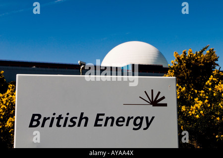 British Energy's Sizewell B Nuclear Power Station Stock Photo