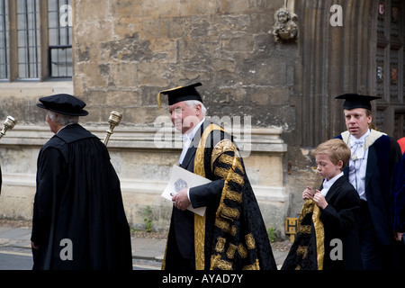 Chancellor of Oxford University Chris Patten Stock Photo