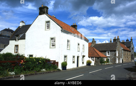 National Trust for Scotland preserved property in Culross Fife Scotland Stock Photo