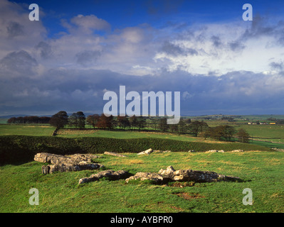 Arbor Low Stone Circle, Monyash, Derbyshire, Peak District National Park, England, UK Stock Photo