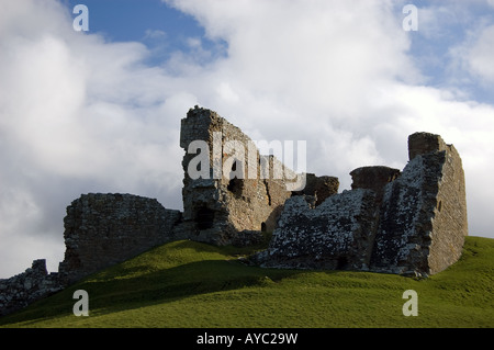 Duffus Castle, Scotland Stock Photo