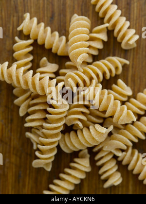 Wholewheat pasta fusilli - high end Hasselblad 61mb digital image Stock Photo