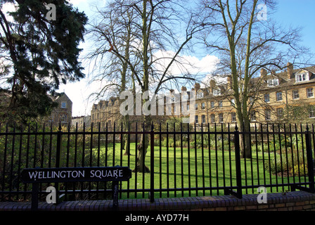 Wellington Square, Oxford, England Stock Photo