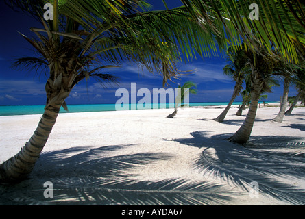 Dominican Republic beach Playa Juanillo bedach Cap Cana  Punta Cana area Stock Photo