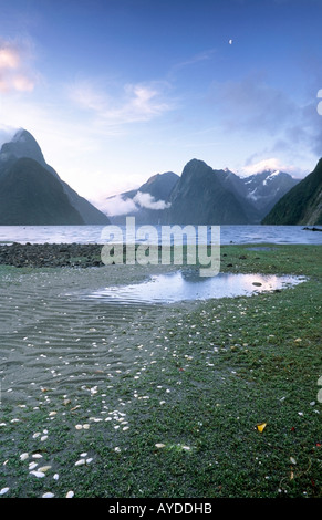 Milford Sound Fiordland National Park Southland South Island New Zealand Stock Photo