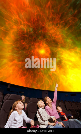 Intech Planetarium Winchester Stock Photo