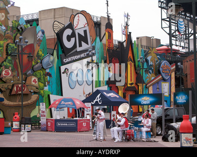 Turner Field in Atlanta Georgia, USA Stock Photo