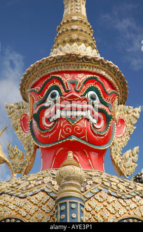The Grand Palace Bangkok Thailand , Mythical Giant guardian yak Statue ...