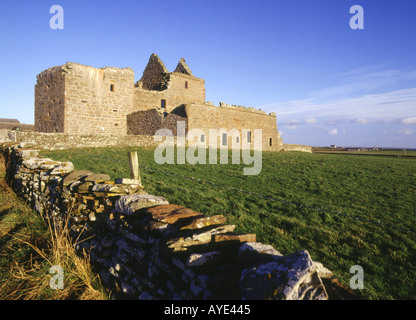 dh Noltland Castle WESTRAY ORKNEY Ruined Historic Scotland castle built by Gilbert Balfour Stock Photo