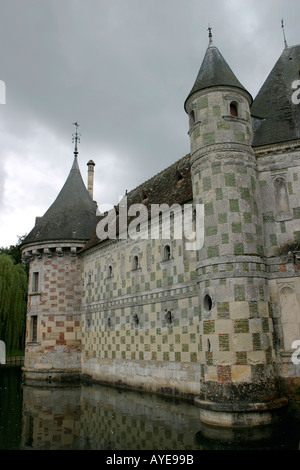 Chateau St Germain de Livet Normandy France Stock Photo