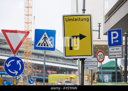 Road signs Stock Photo