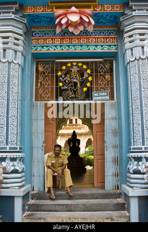 Entrance to the Thanjavur Royal Palace in Thanjavur South India Stock Photo