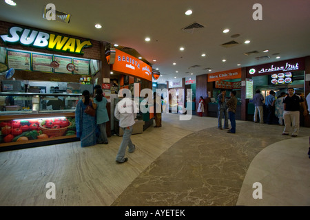 Food Court Inside Citi Centre Shopping Centre Mall in Chennai South