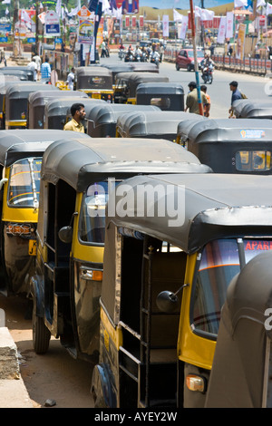In an auto rickshaw in Thiruvananthapuram, (Trivandrum) Kerala, India ...