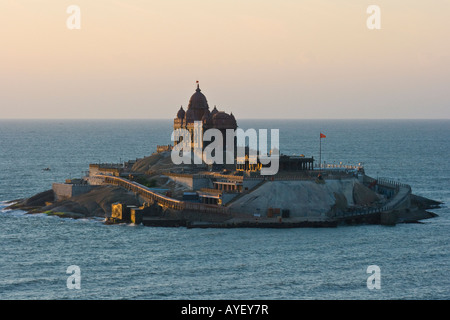 Vivekananda Rock Memorial in Kanyakumari South India Stock Photo