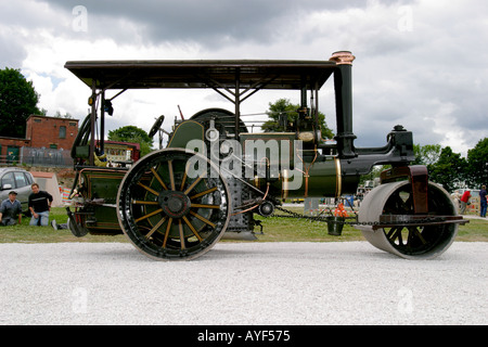Aveling Porter Steam Roller Stock Photo