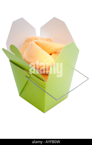 Chinese Fortune Cookies Stock Photo