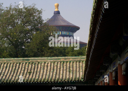 Qinan Dian Temple of Heaven Beijing China Stock Photo