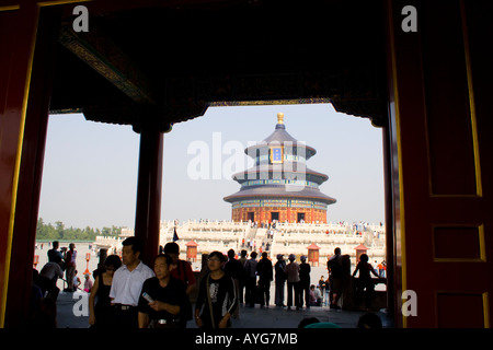 Qinan Dian Temple of Heaven Beijing China Stock Photo