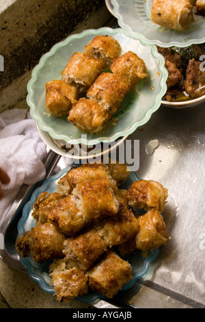 Vietnamese Springroll or Nem Hanoi Vietnam Stock Photo