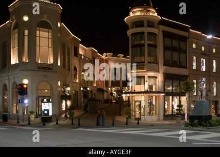 50+ Rodeo Drive Beverly Hills At Night Stock Photos, Pictures