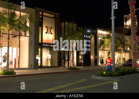 50+ Rodeo Drive Beverly Hills At Night Stock Photos, Pictures